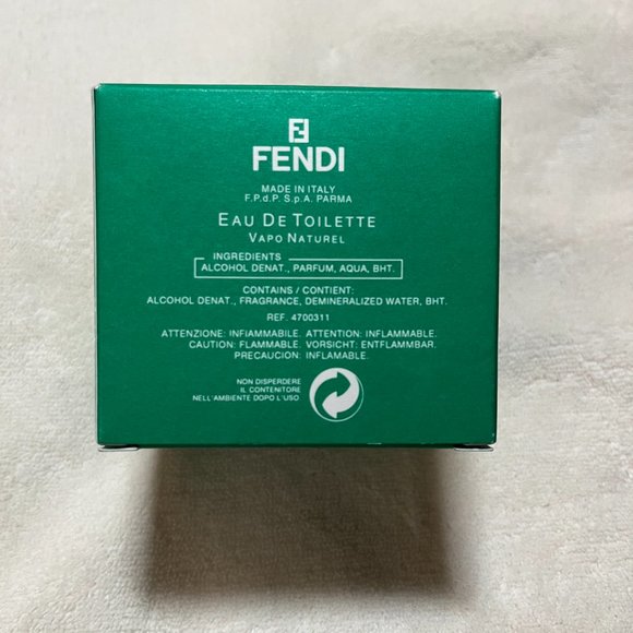 FANTASIA by FENDI for WOMAN Green 0.85oz-0.25ml EDT Spray | Vintage - Picture 4 of 9